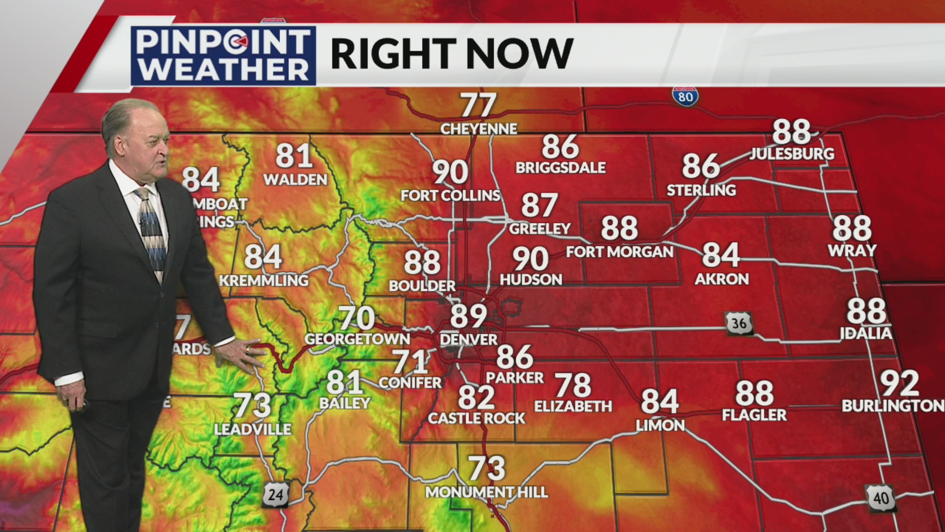 Denver weather: Warmer, drier pattern to end the workweek