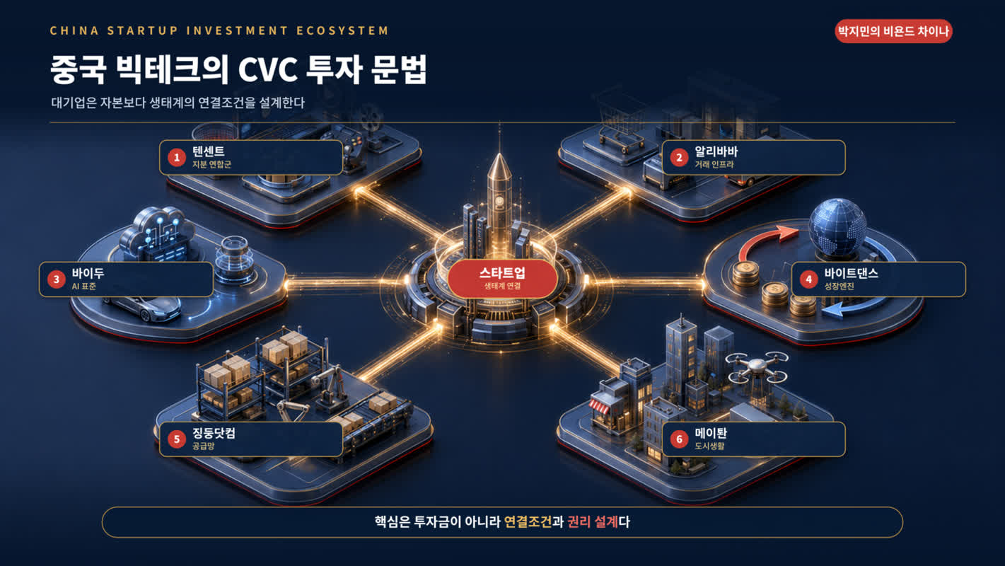 [테크 차이나] 투자하고 인수하고 생태계에 묶는다… 중국 빅테크 CVC 진짜 문법