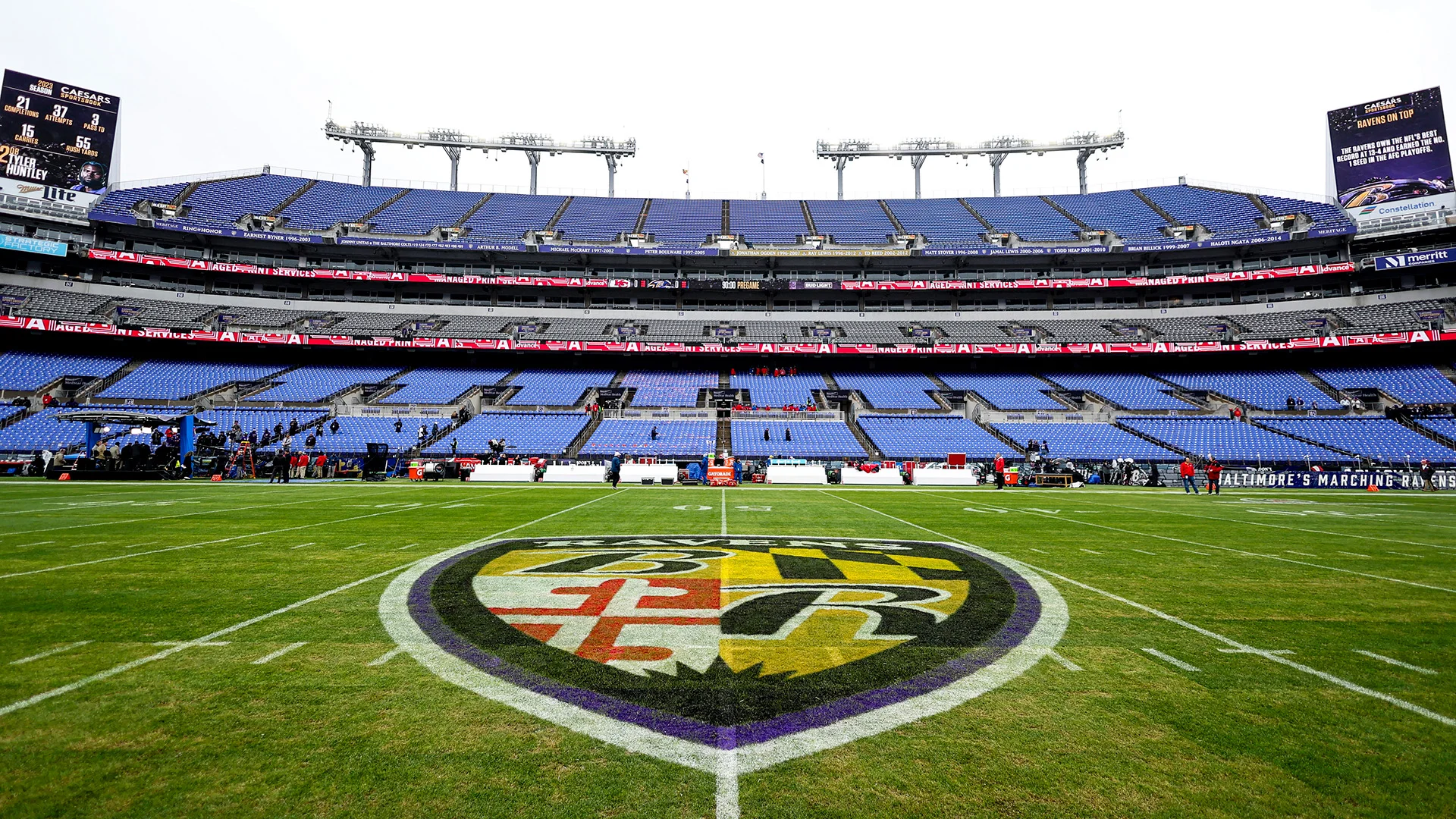 The Baltimore Ravens spent $489 million rebuilding their stadium. The ...