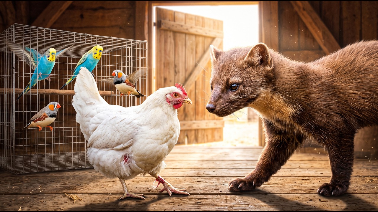 Splay leg chick rescue, backyard bird aviary tour & summer fun with kids!