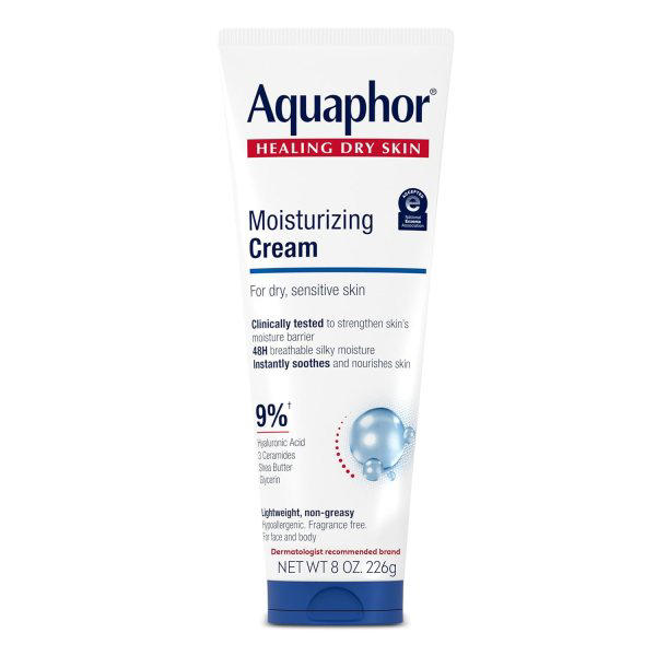 Aquaphor hydrating daily lotion & moisturizing cream review