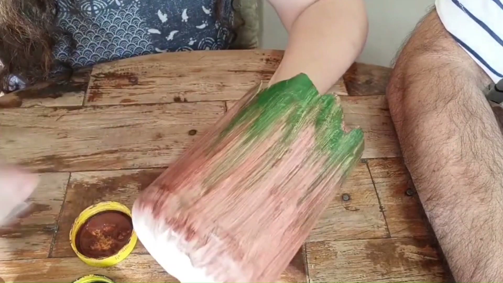 DIY como fazer um Vaso Baby Groot com embalagem plastica