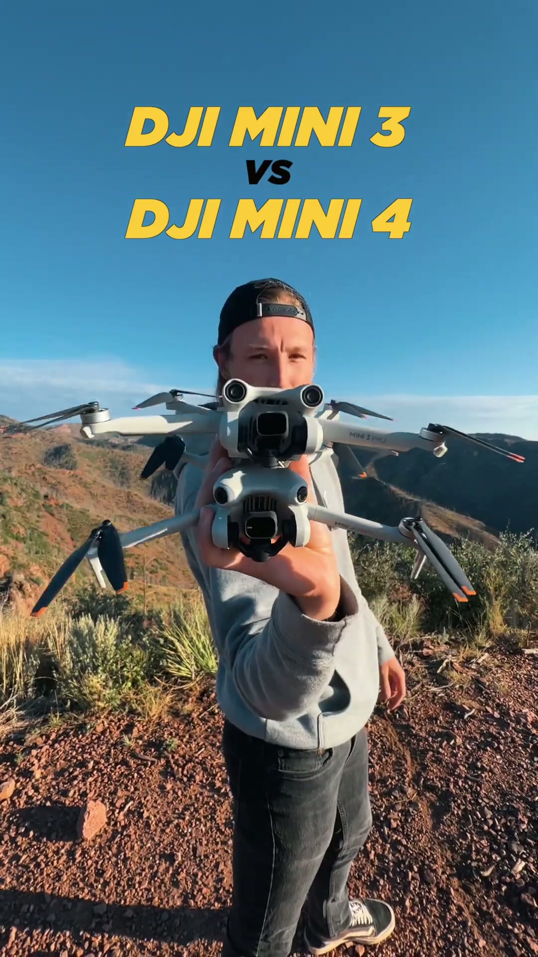 DJI Mini 4 Pro vs Mini 3 Pro #mini4 #dji #drone