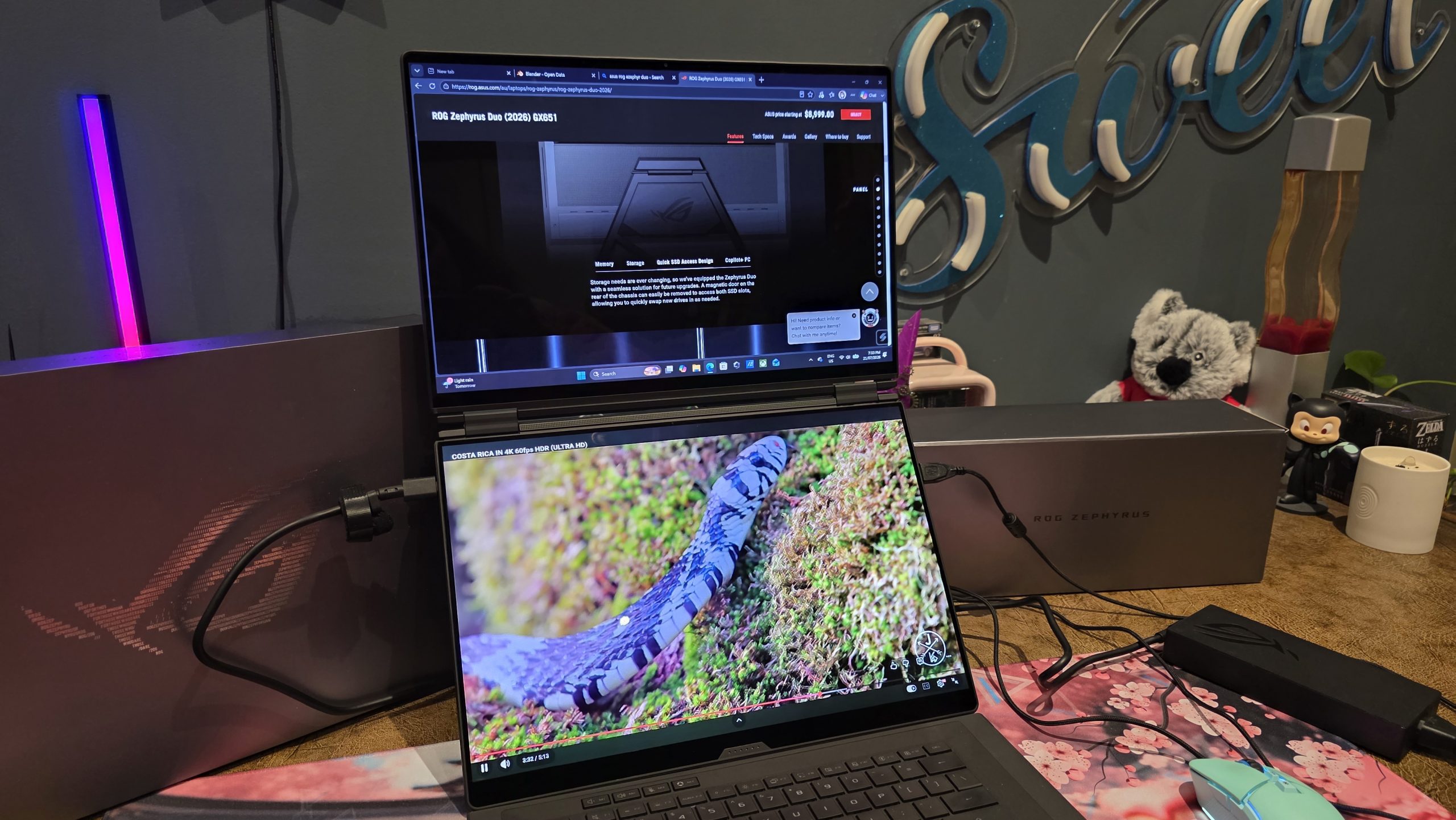 Review: ASUS ROG Zephyrus Duo (2026) doubles down on portable ...