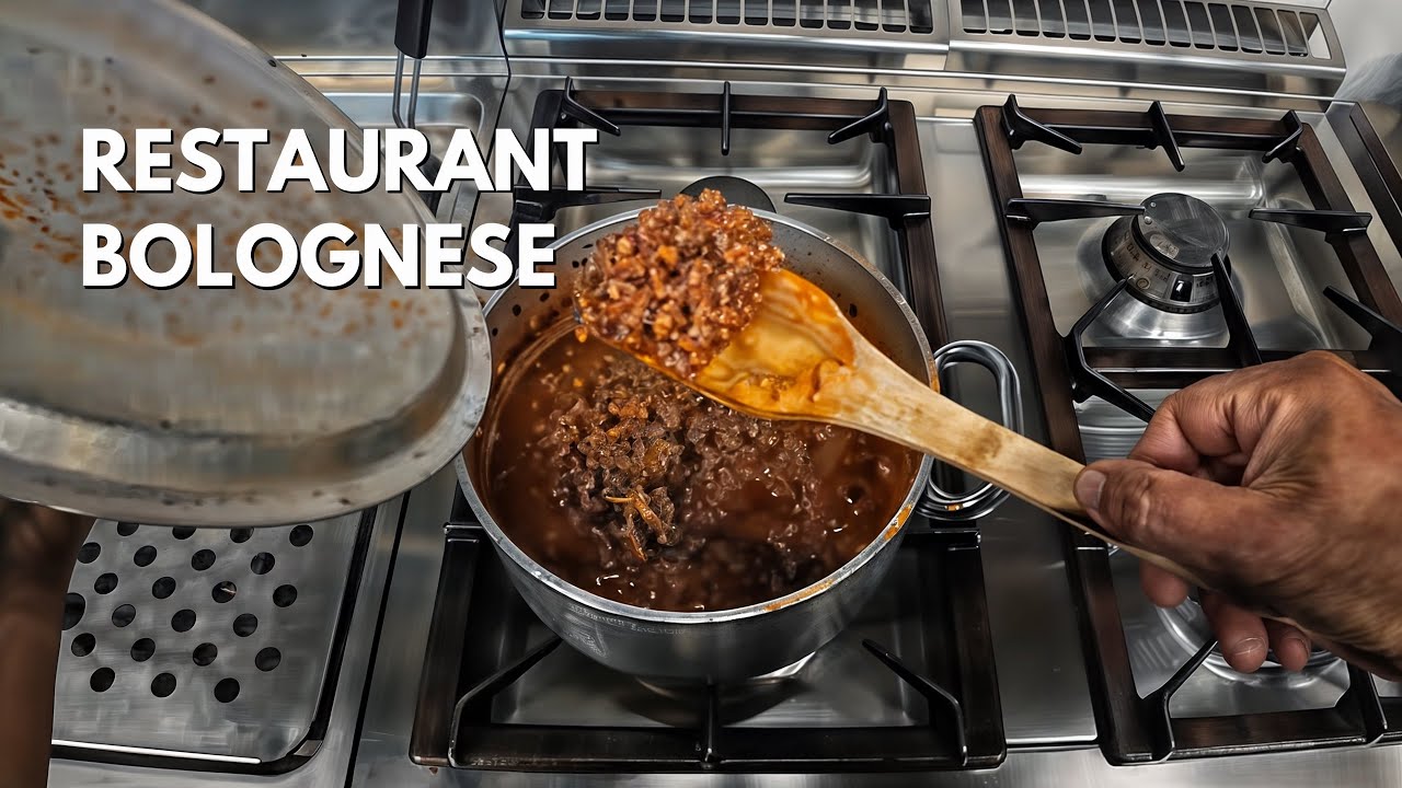 The secret to restaurant style bolognese that tastes so much better
