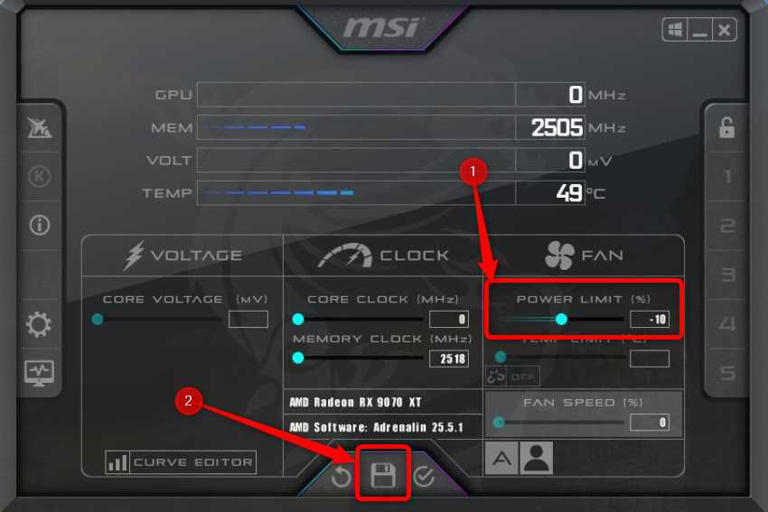 GPU undervolting isn't worth the hassle: Set a power limit to drop ...