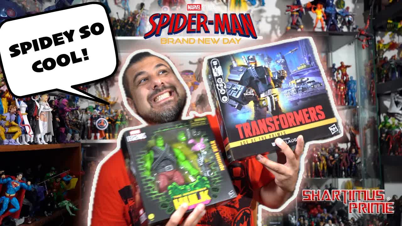 BBTS Marvel Legends & Transformers unboxing + Spider-Man Brand New Day ...
