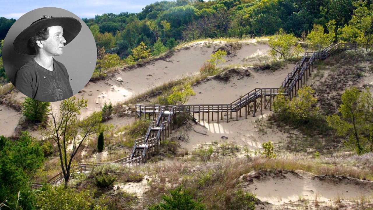 In 1915, Alice Gray left Chicago for the Indiana Dunes; she spent ...