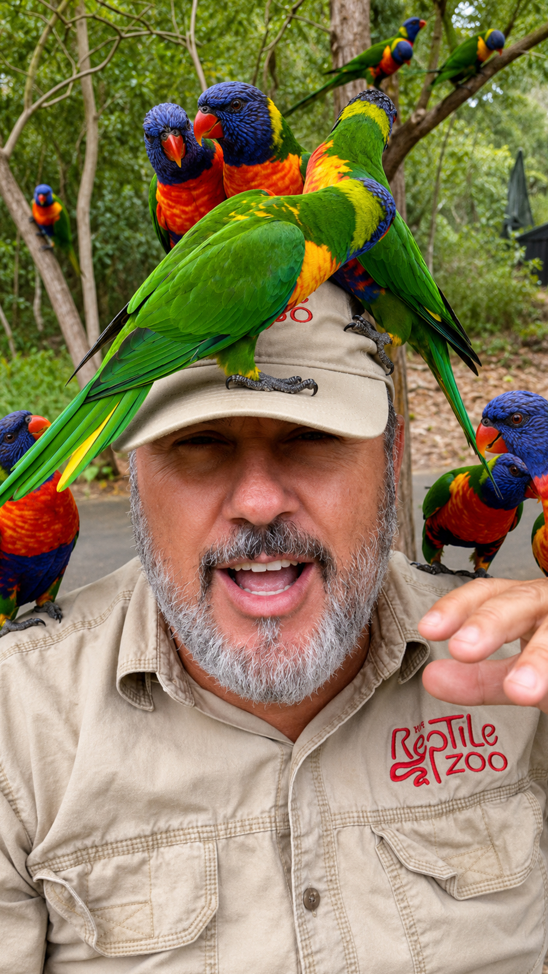 One of the cutest bird interactions caught on camera