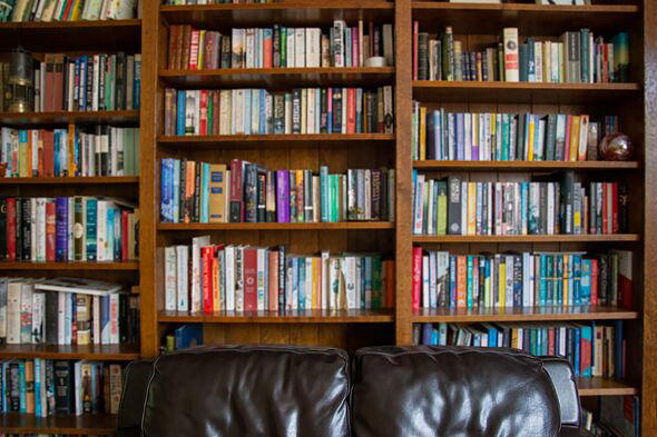 Bookshelves will be clean and dust-free if you wipe down with simple ...