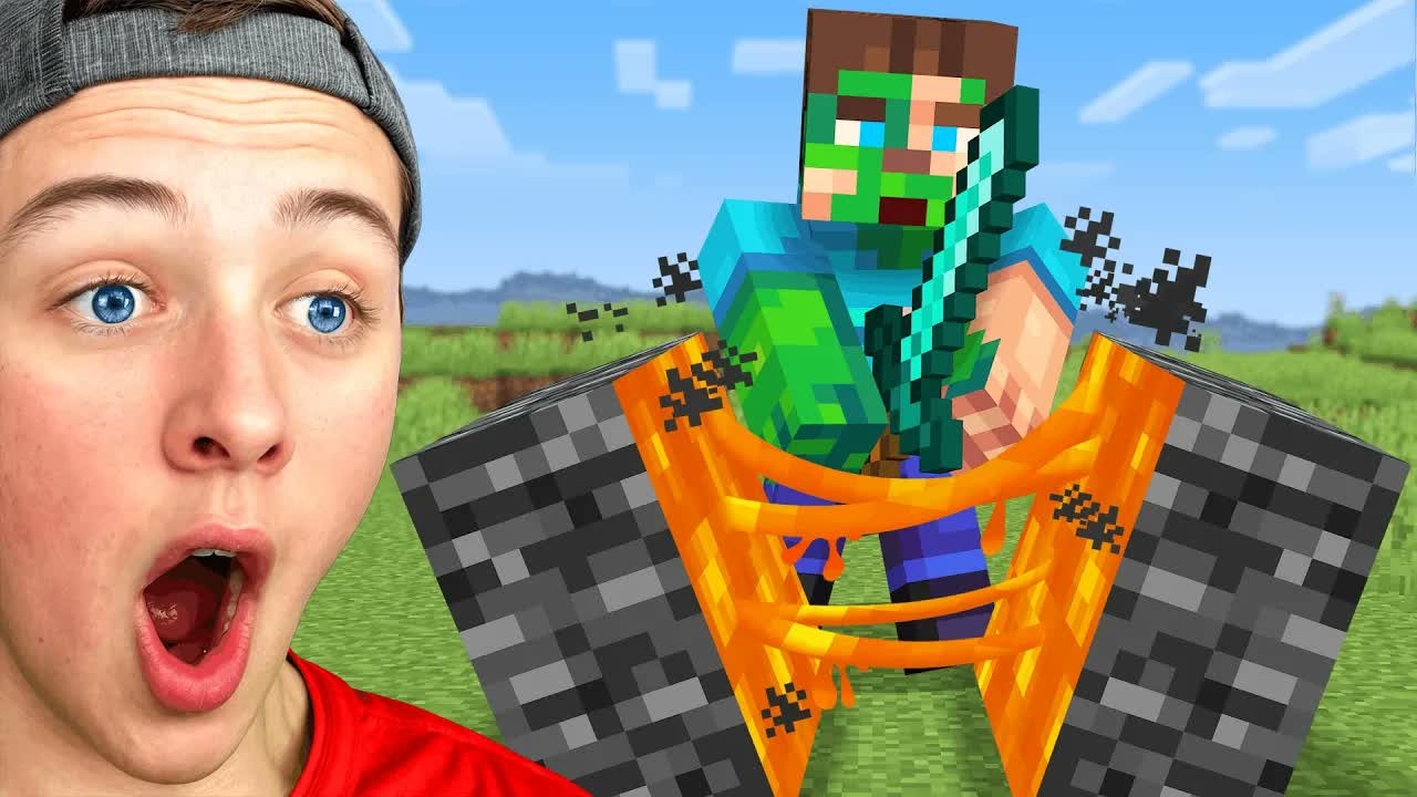What happens when you slice every block in Minecraft?