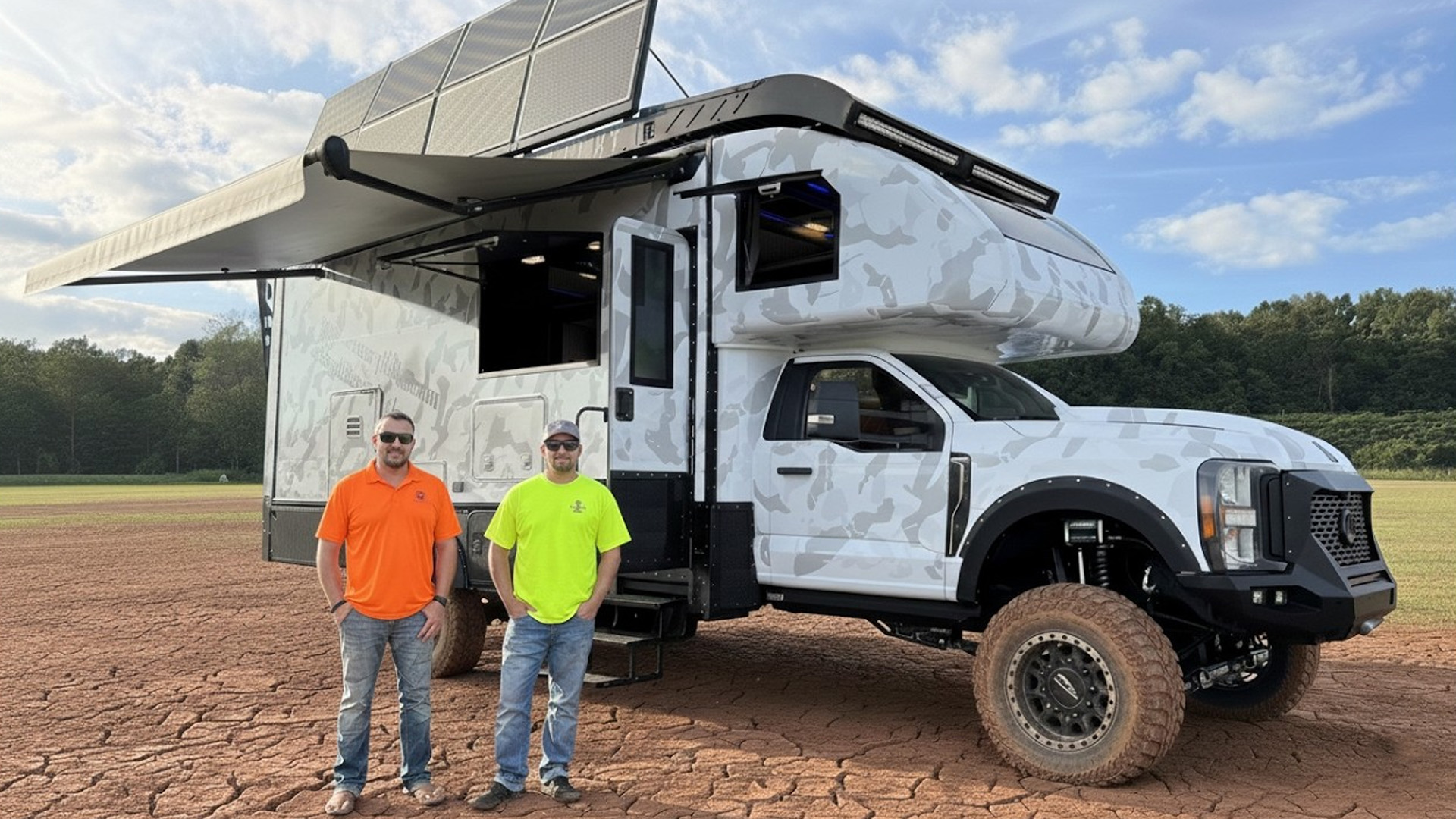 Exploring a luxury $900,000+ Ford F-550 camper