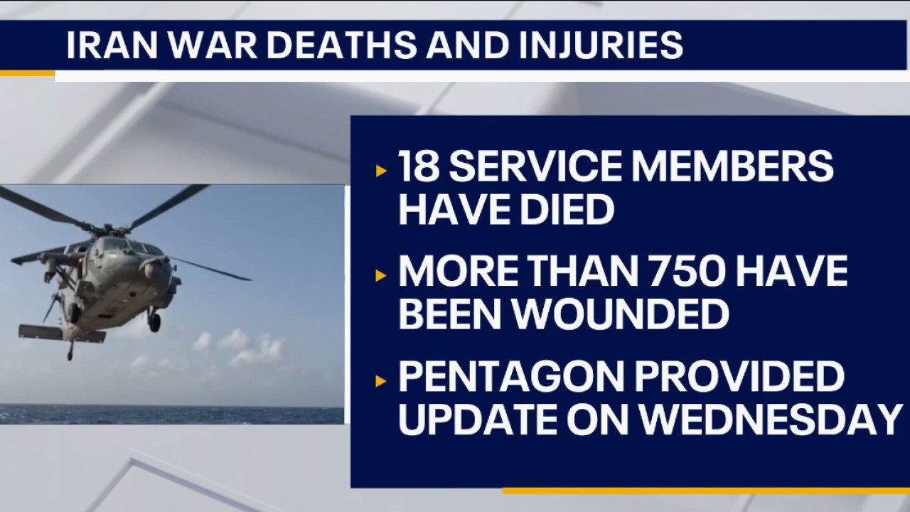 Iran war: Pentagon updates US military casualty numbers