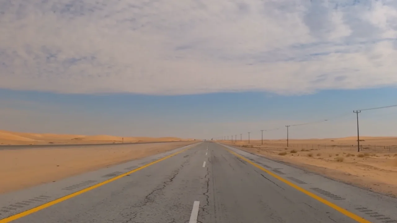 Longest straight road in the world is in Saudi Arabia and it runs for ...