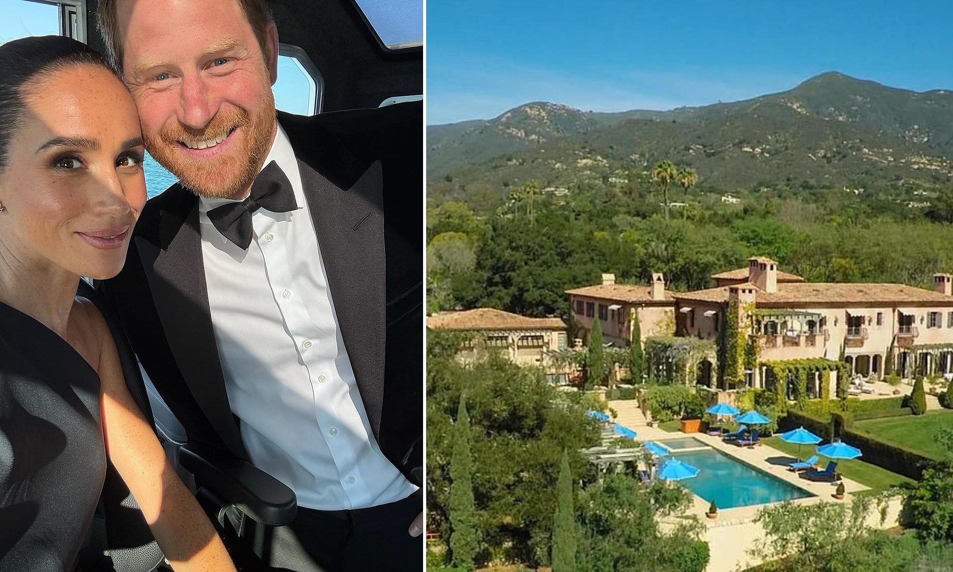 Harry and Meghan won't sell $14.7m mansion despite facing mounting costs when they move back to UK