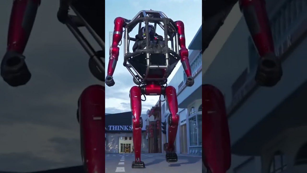 Step inside Unitree's incredible real-life mecha suit