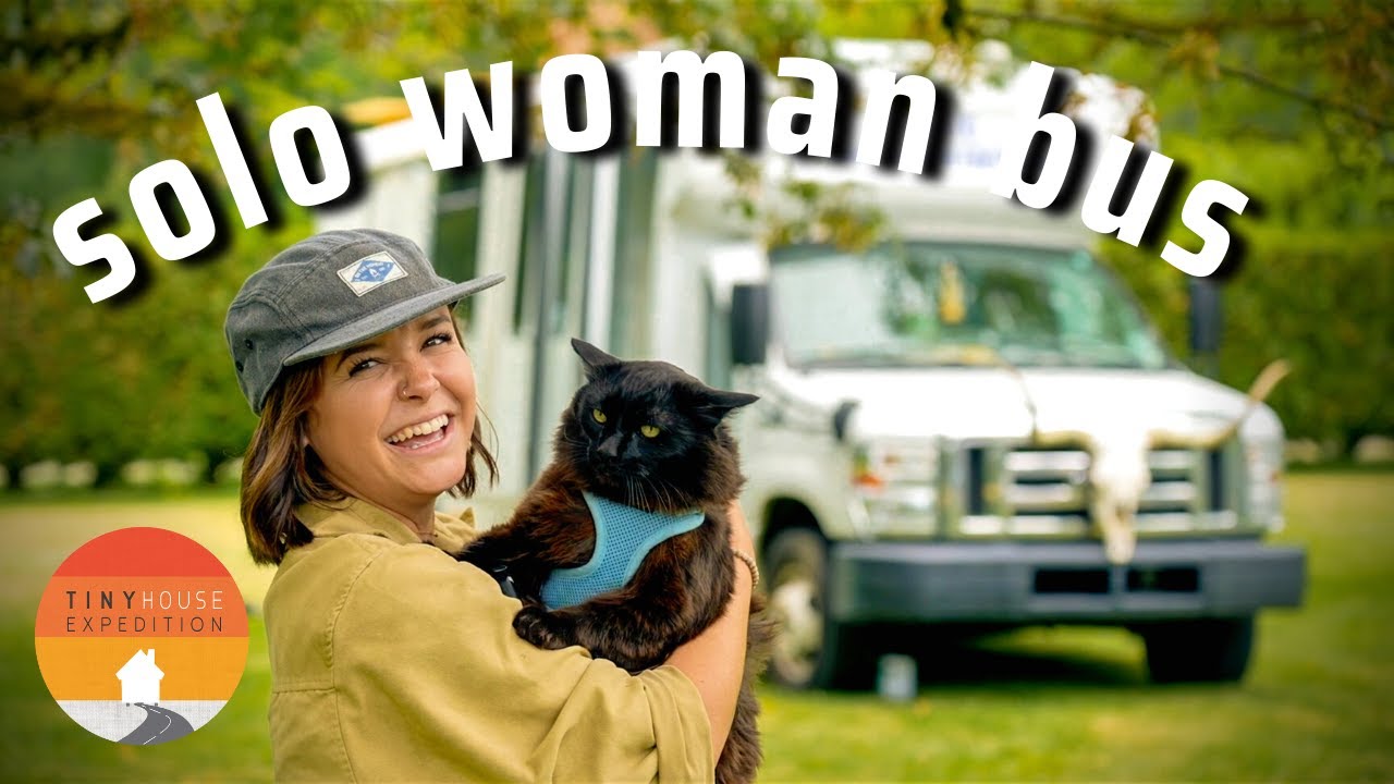 Inside my DIY tiny home on wheels
