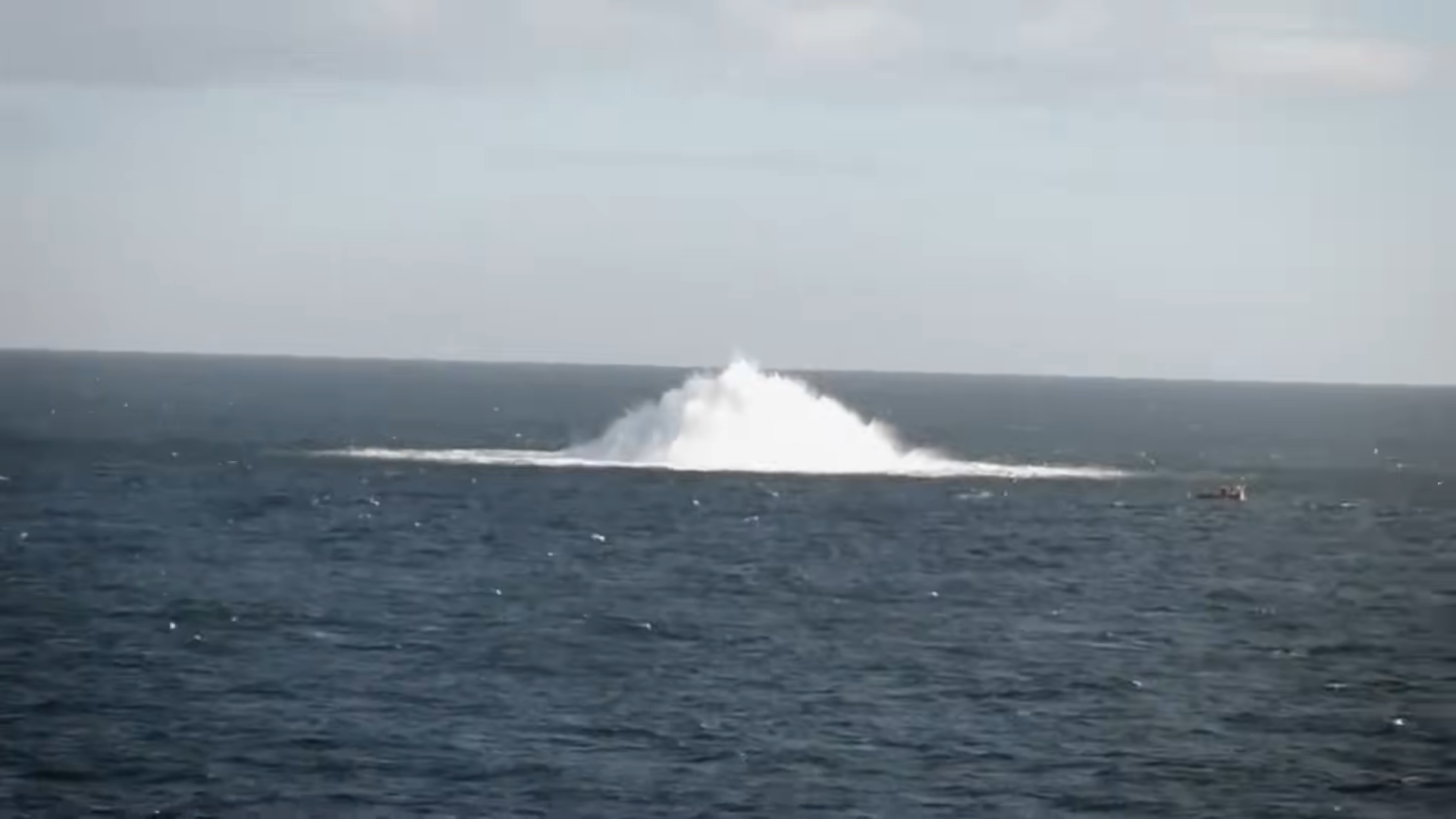 This oil rig lost control of a high-pressure well... the spill ...