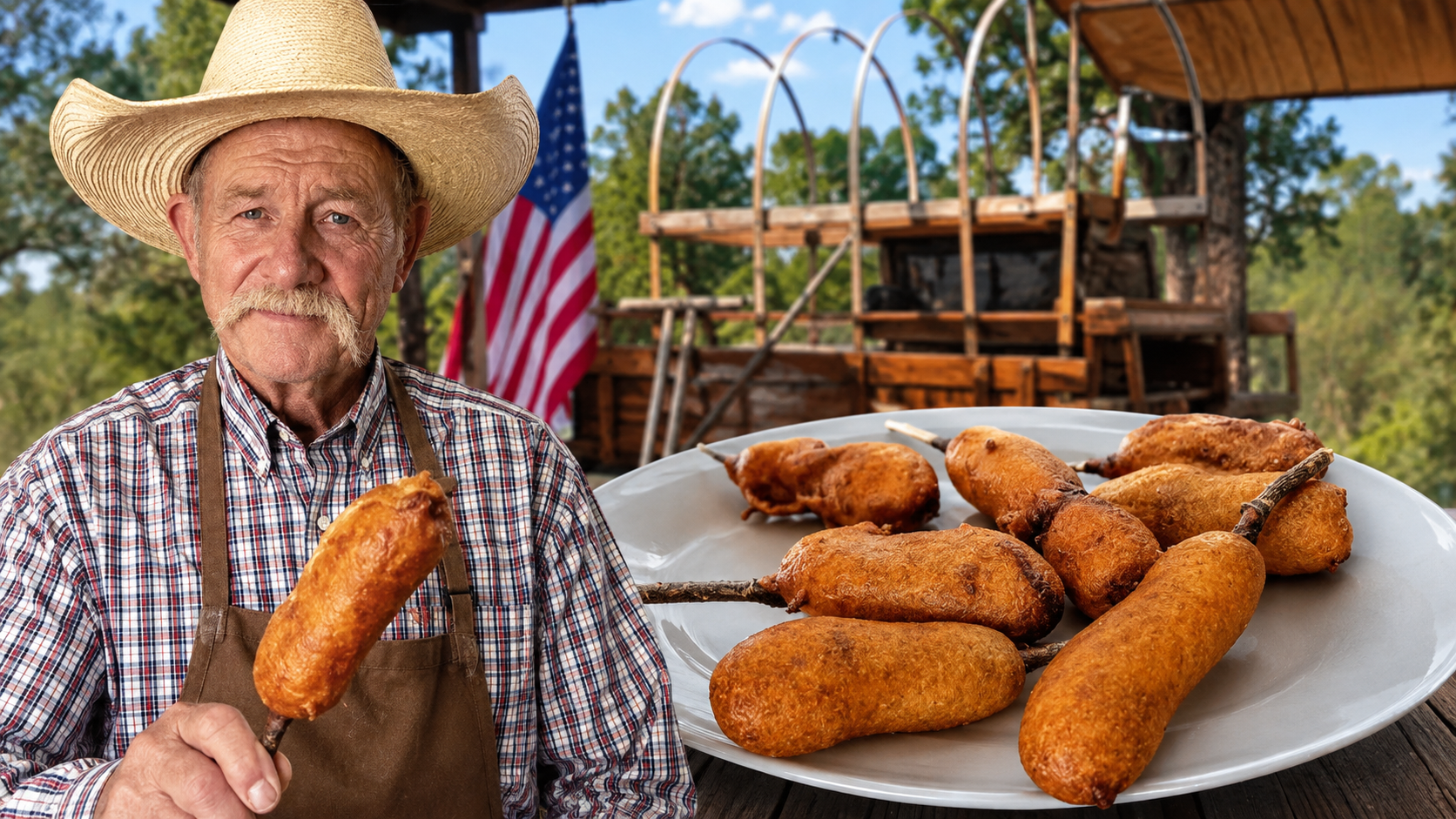Most people make corn dogs wrong - here's the cowboy version