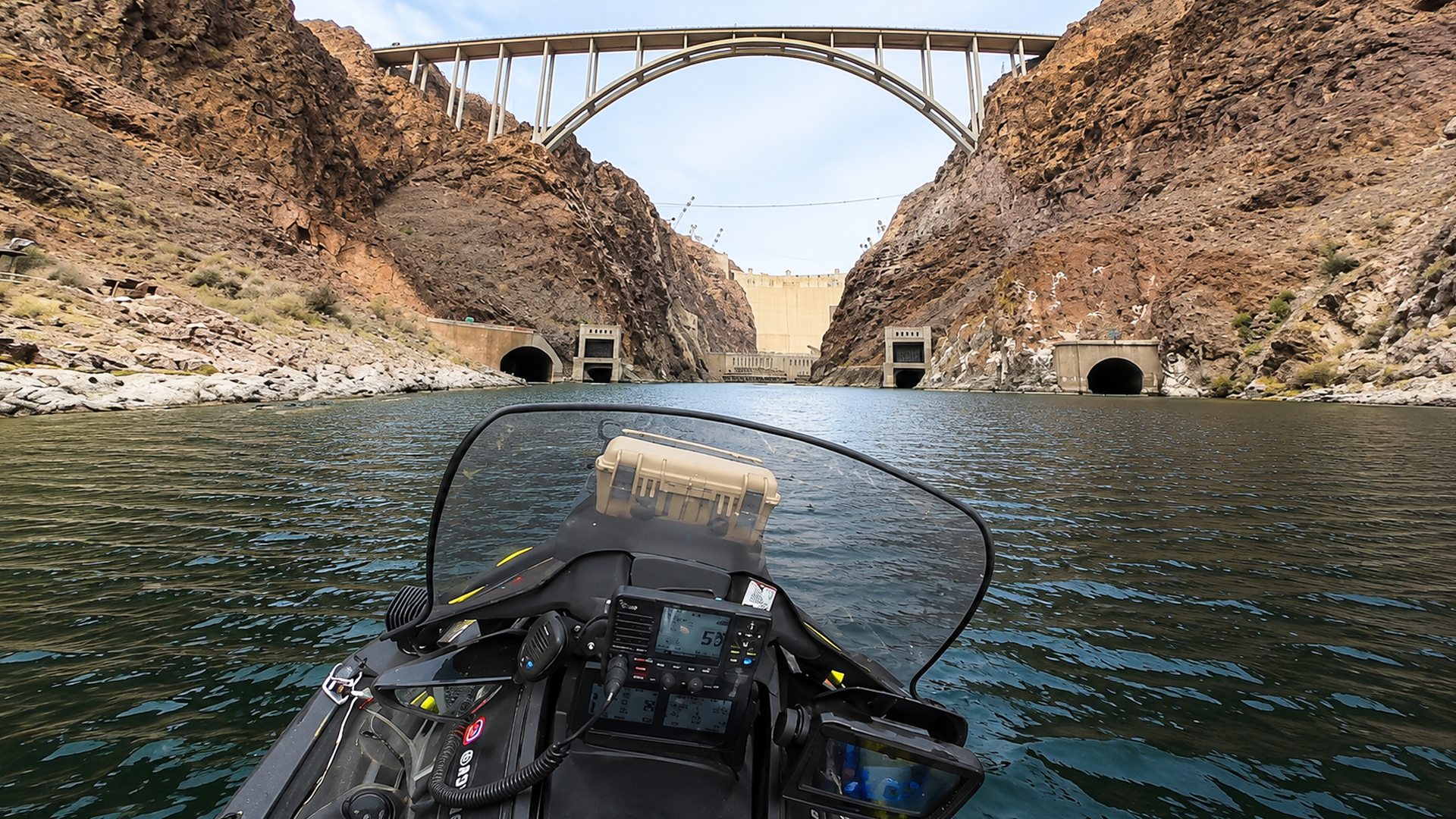 Solo jet ski ride to Hoover Dam turns risky