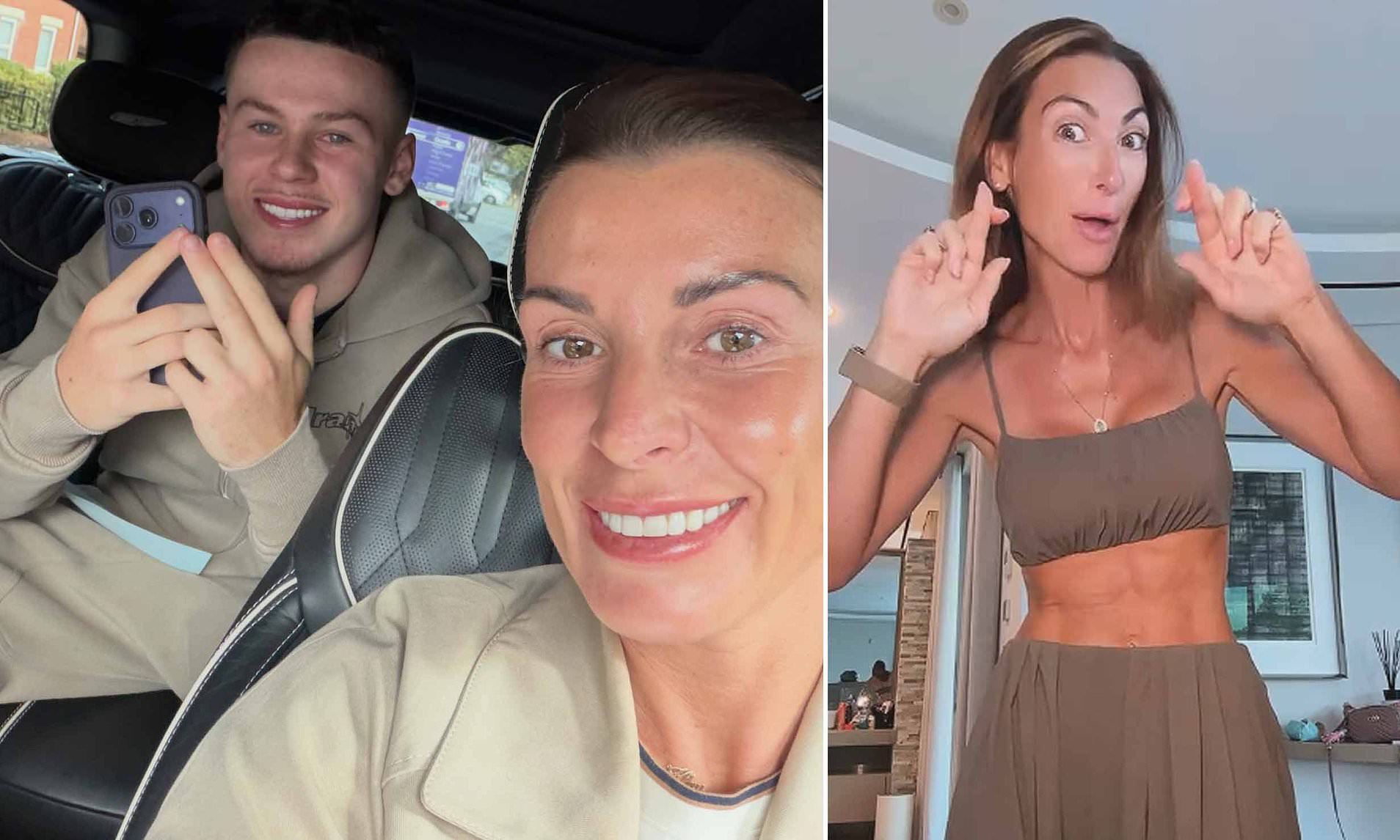 Coleen Rooney and Luisa Zissman celebrate their teenagers' 'rockstar' GCSEs results