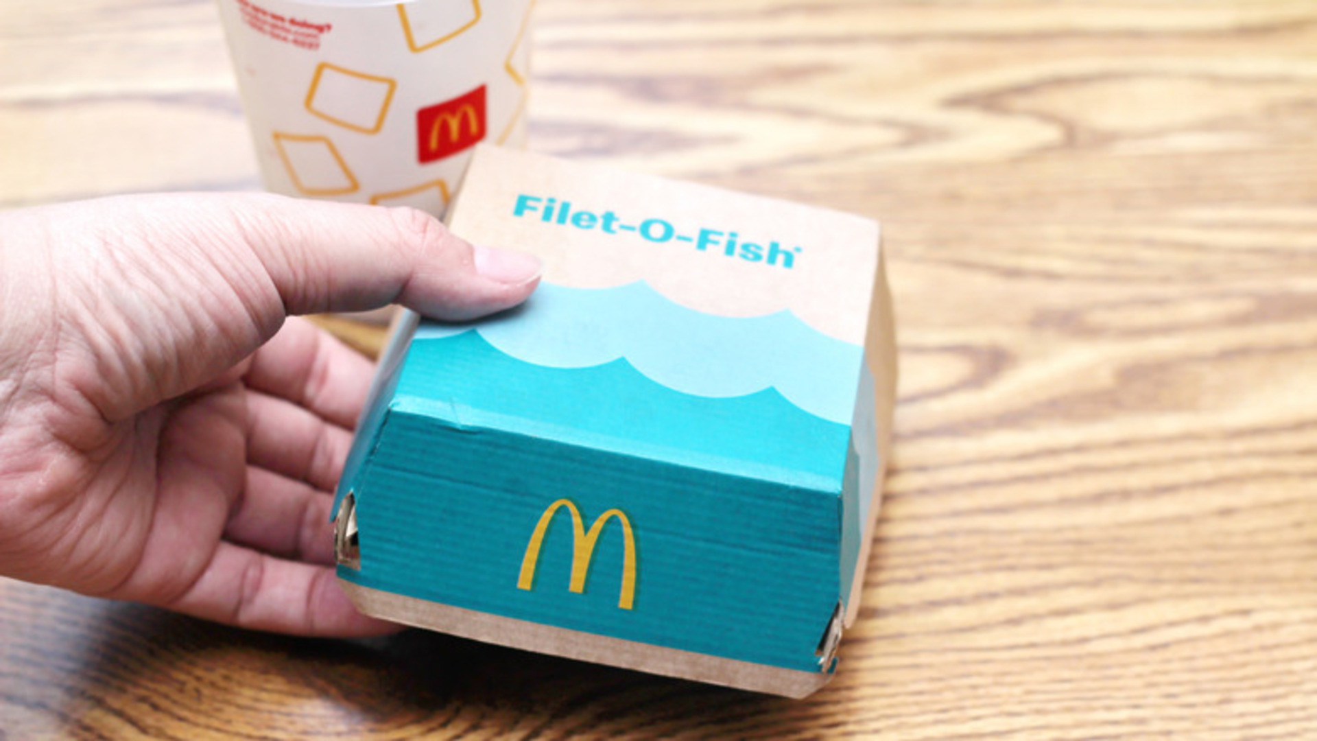 For a heartier Filet-O-Fish, order it Norwegian style