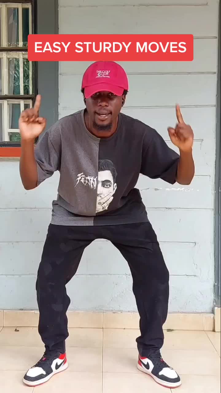Easy sturdy dance moves for better rhythm control