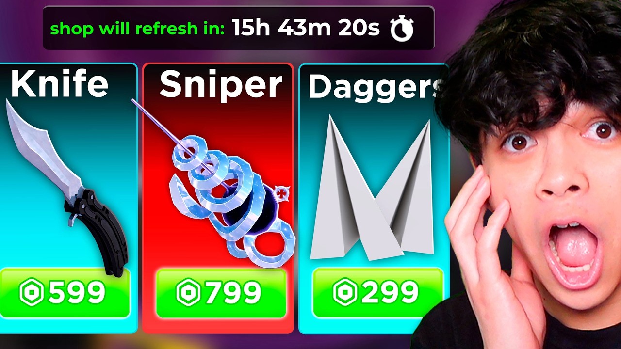 Daily Shop chooses my loadout in Rivals!