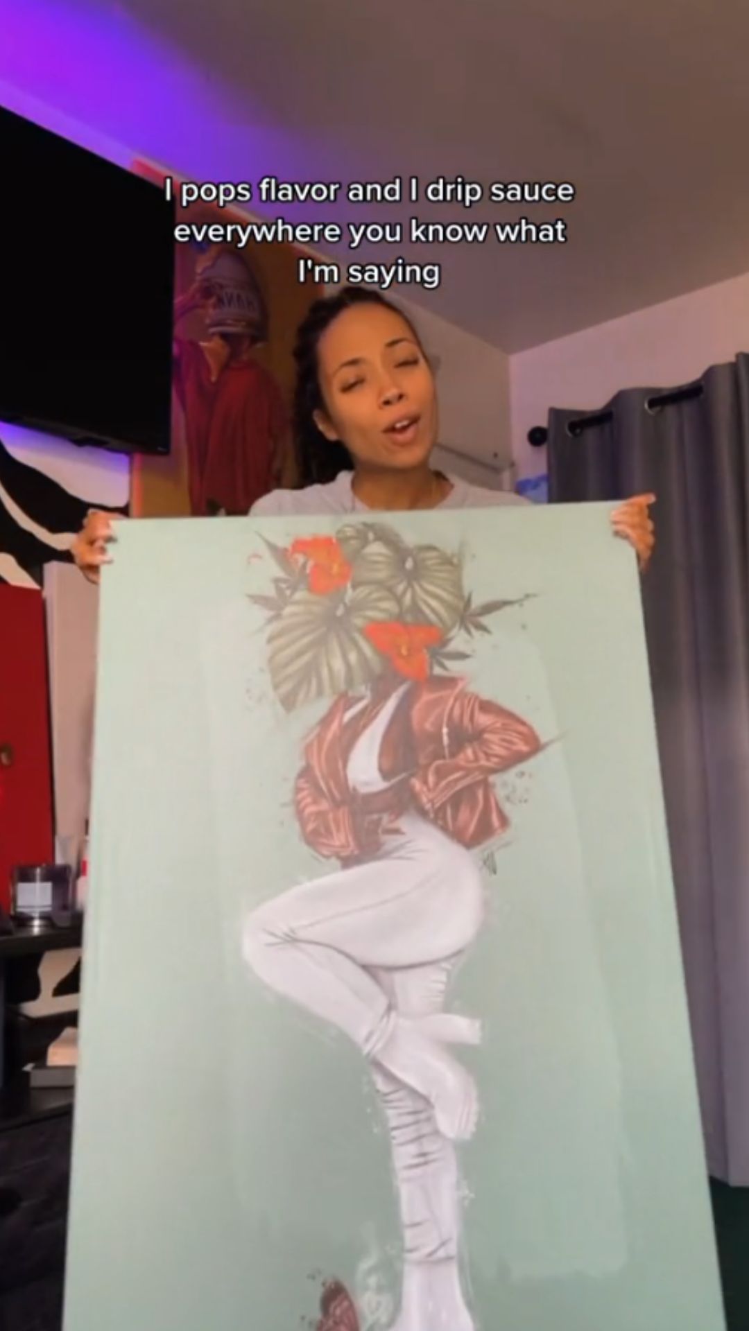 Artist shares creative process behind artwork