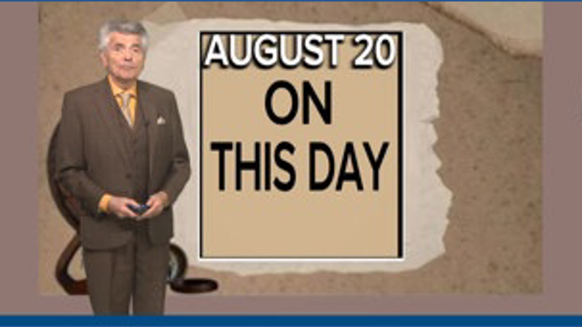 On this day - August 20