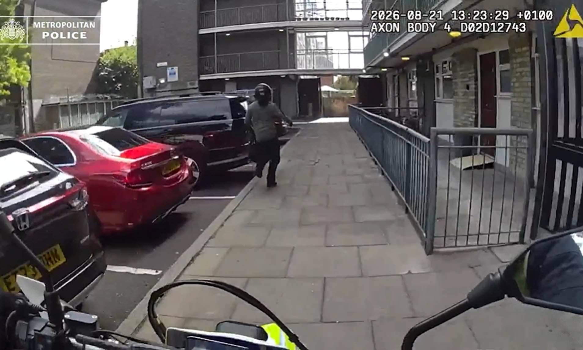 Video shows new fleet of 'game-changing' police e-bikes mounting pavements in pursuit of suspects