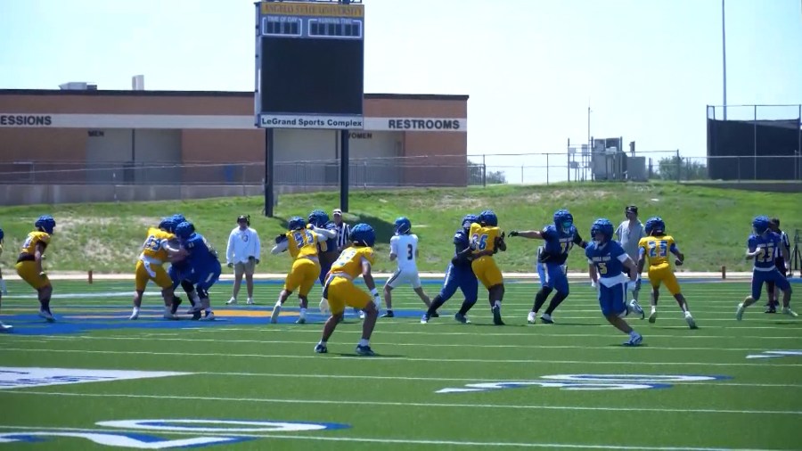 Video: Angelo State football team will host Fort Hays State in season opener Thursday