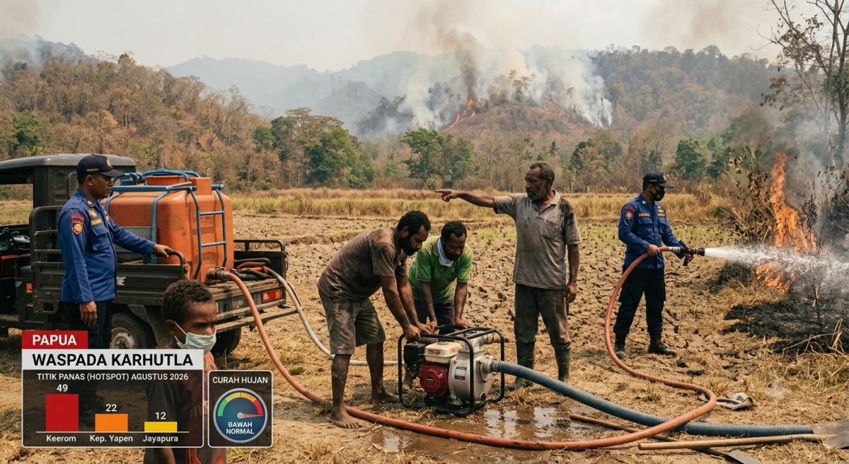 Papua Terancam El Nino Hingga 2027