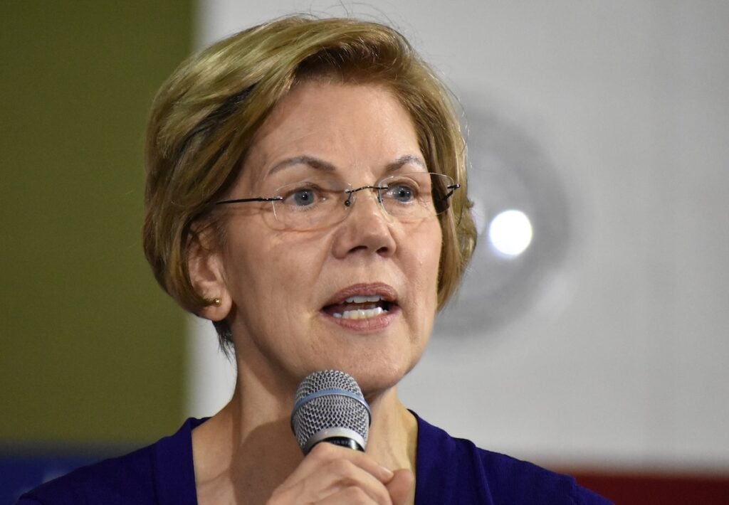 Elizabeth Warren says Trump 'most corrupt president' in American history, calls his $1.4 billion crypto windfall 'scam'