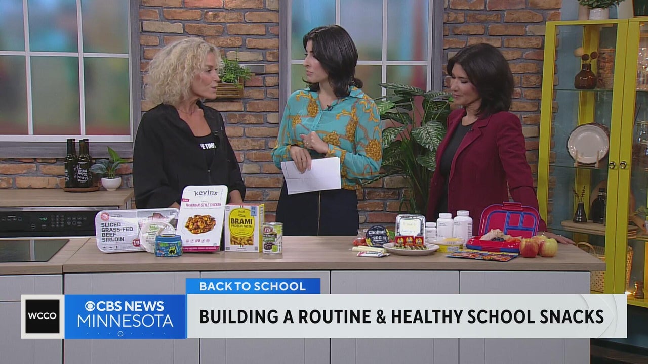 Building a routine and healthy snacks for back-to-school