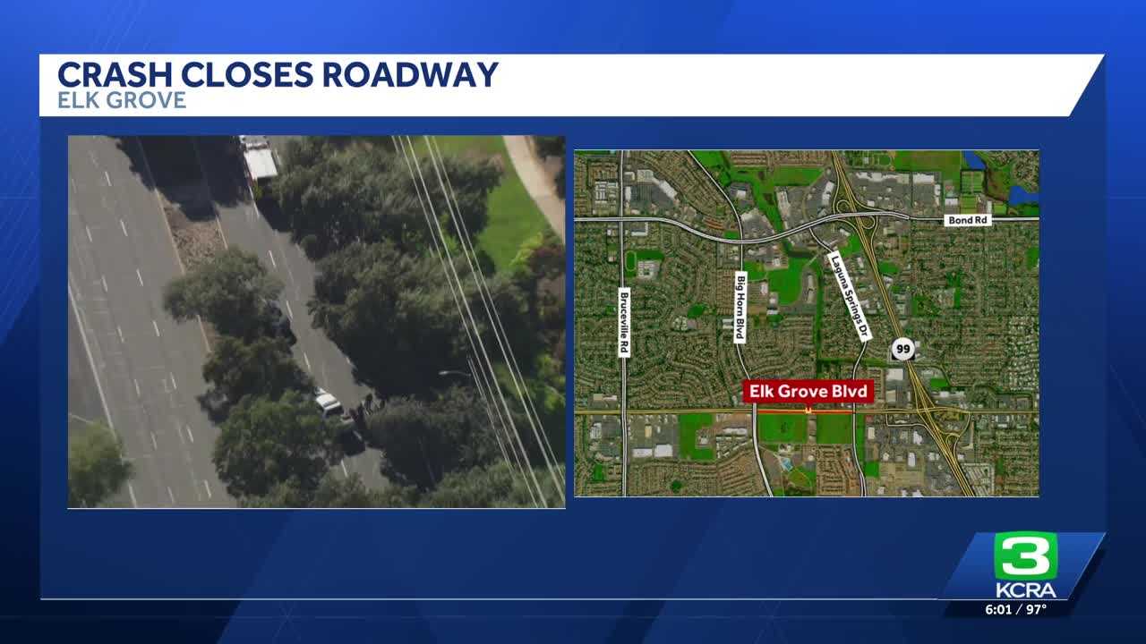 80-year-old man dies in single-vehicle crash in Elk Grove