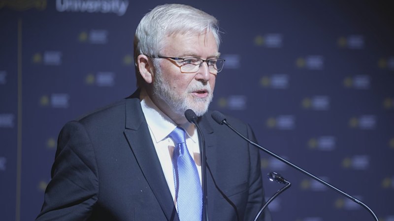 China betting big to 'leapfrog' over the West, Rudd says