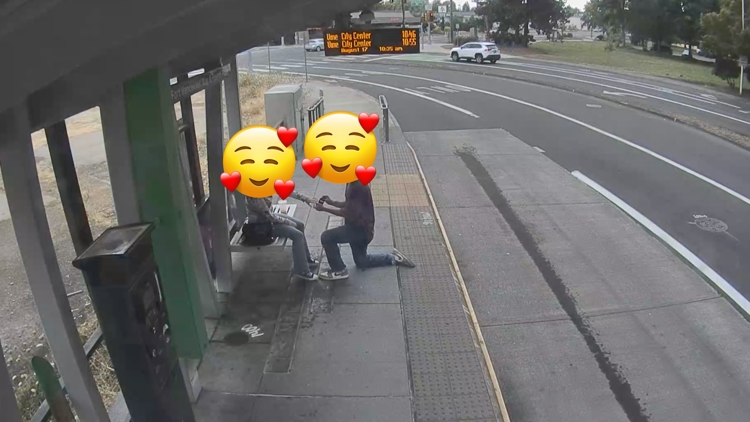 C-Tran hopes to find couple whose proposal was captured on surveillance video