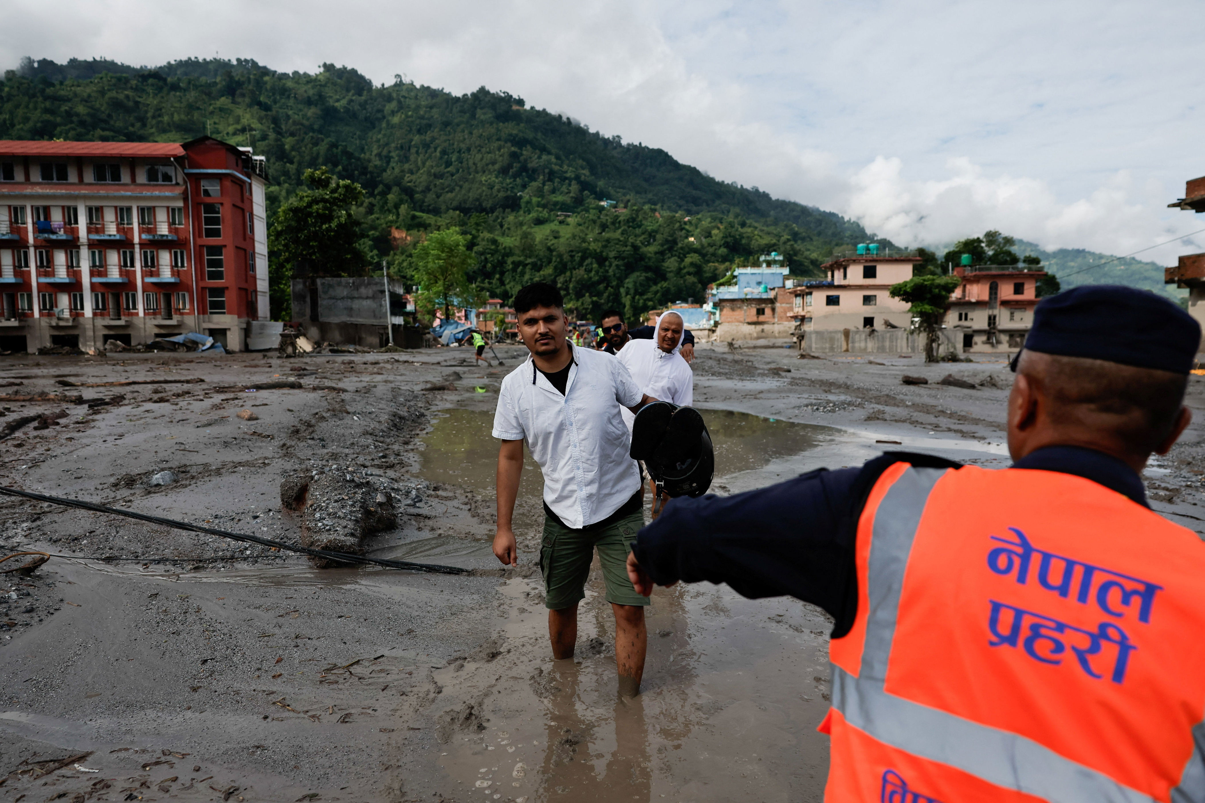 Nepal flash floods latest: Death toll hits 160 with 33 Brits missing