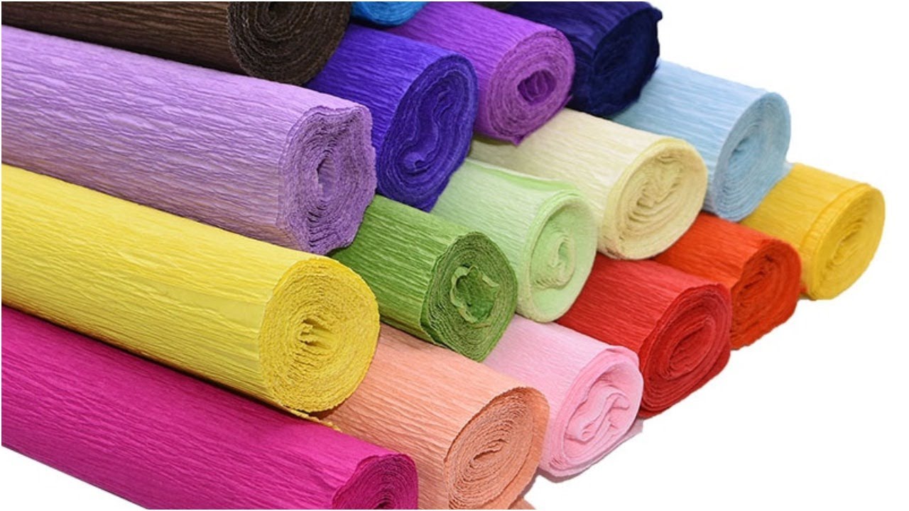 Five creative crepe paper crafts to make