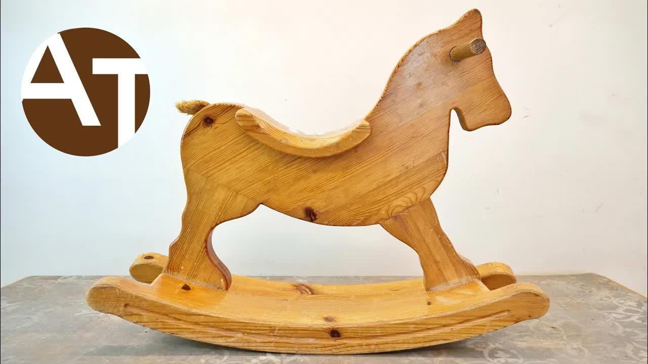 This old wooden rocking horse had survived for years - then its ...