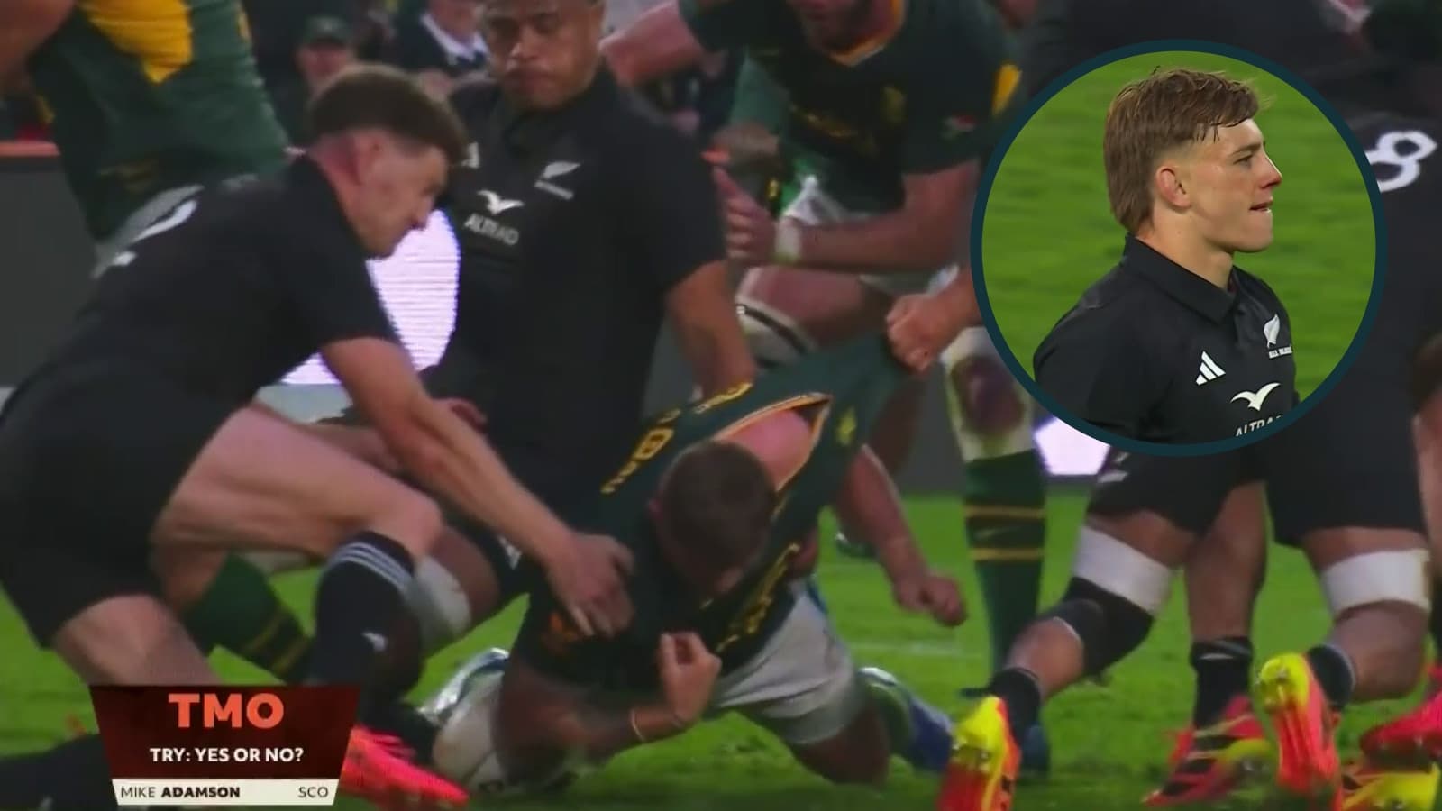 Justin Marshall hails Jordie Barrett's Hand of God moment as ‘micro moments' went the All Blacks' way