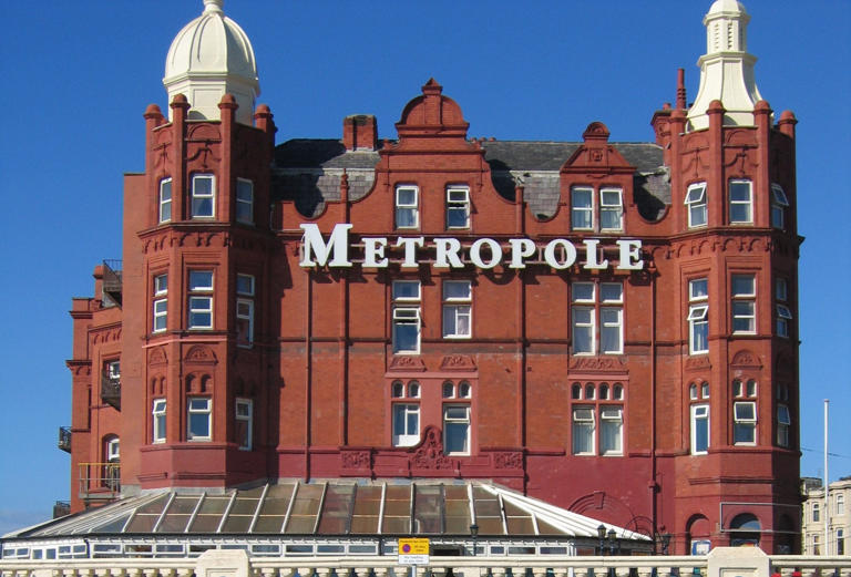 The Grand Metropole Hotel in Blackpool is now longer being used to house asylum seekers (zergo512/CC BY-SA 3.0)