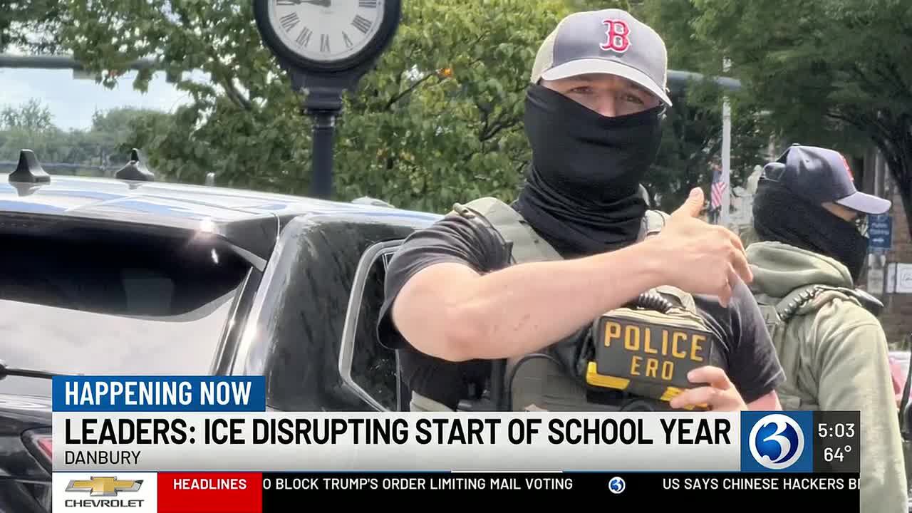 Danbury mayor says nearly 50 detained as ICE activity disrupts start of school