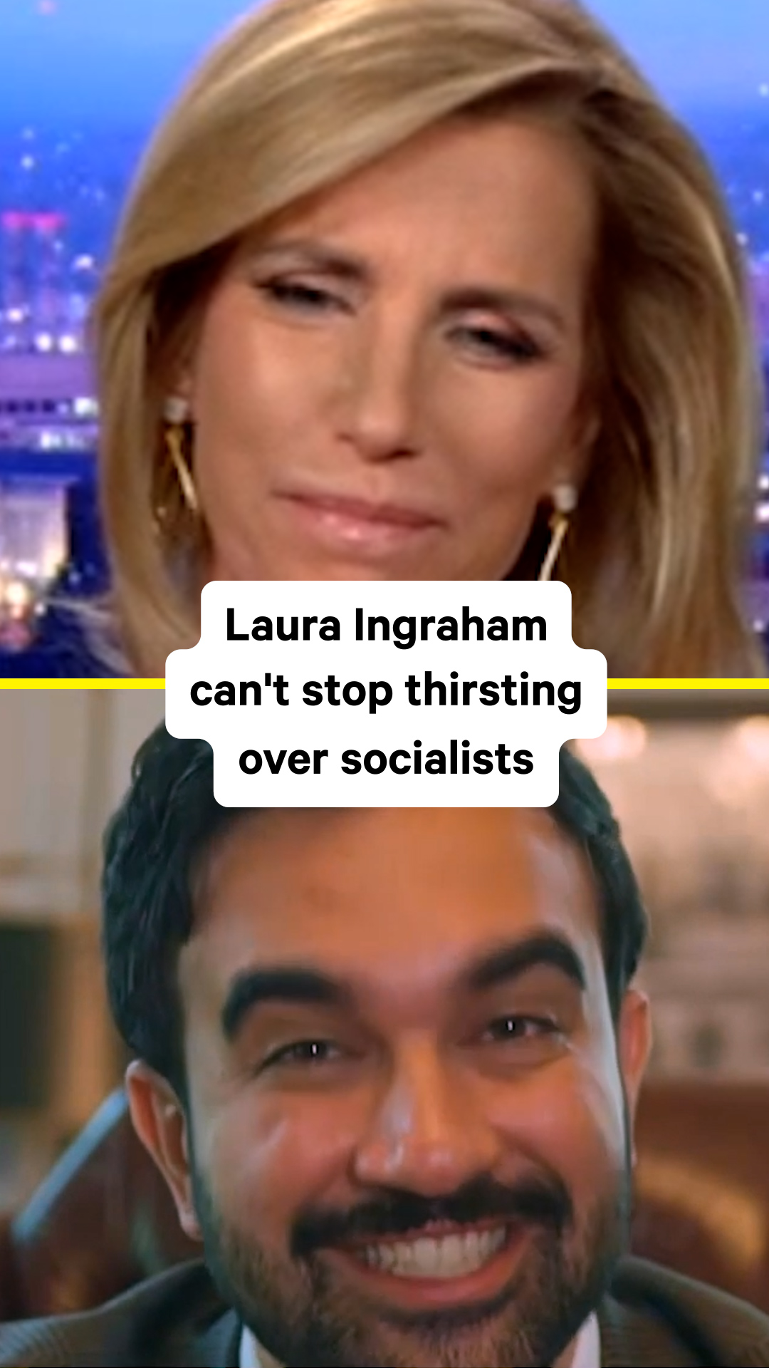 Laura Ingraham can't resist