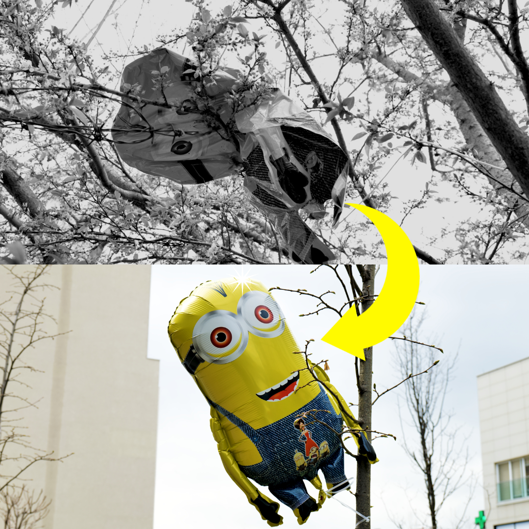 Bringing back to life a deflated and dirty Minions balloon 🎈🟡