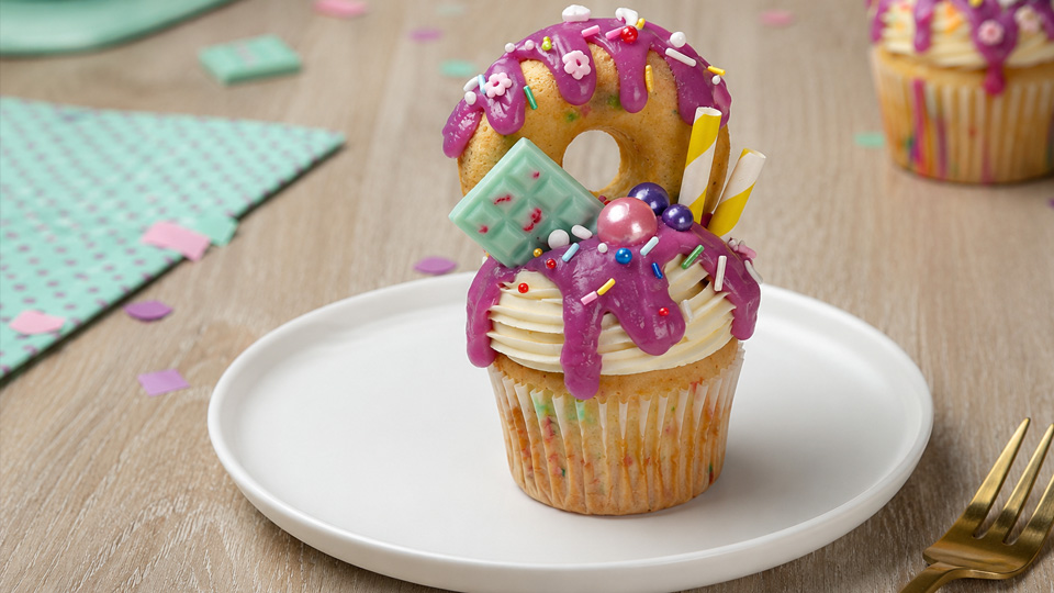 beautiful-donut-cupcake-decorating-step-by-step