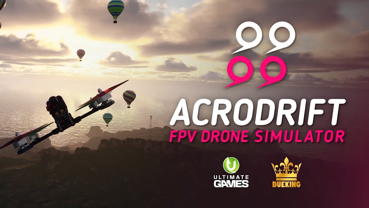 Acrodrift FPV drone simulator official gameplay trailer
