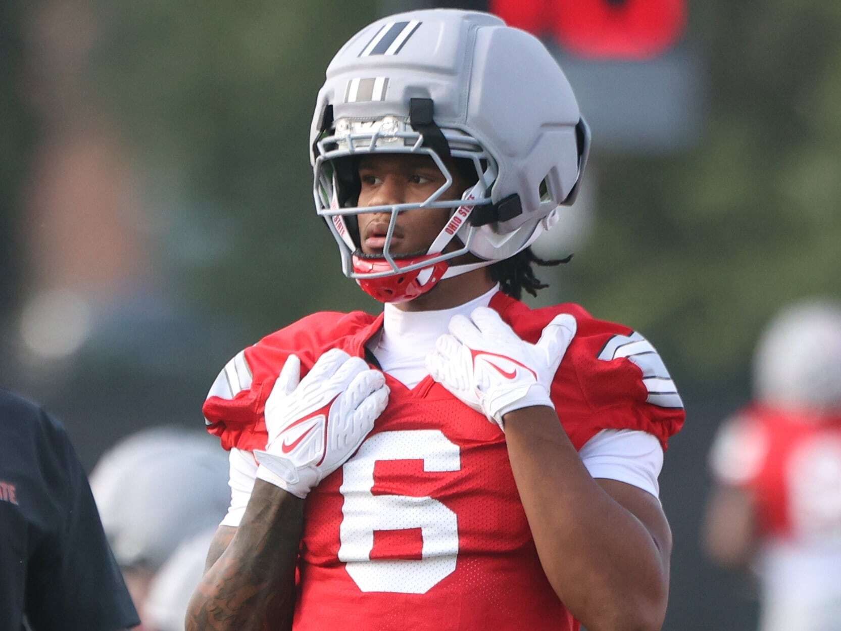 Ohio State has another freshman wide receiver who's lost his black stripe