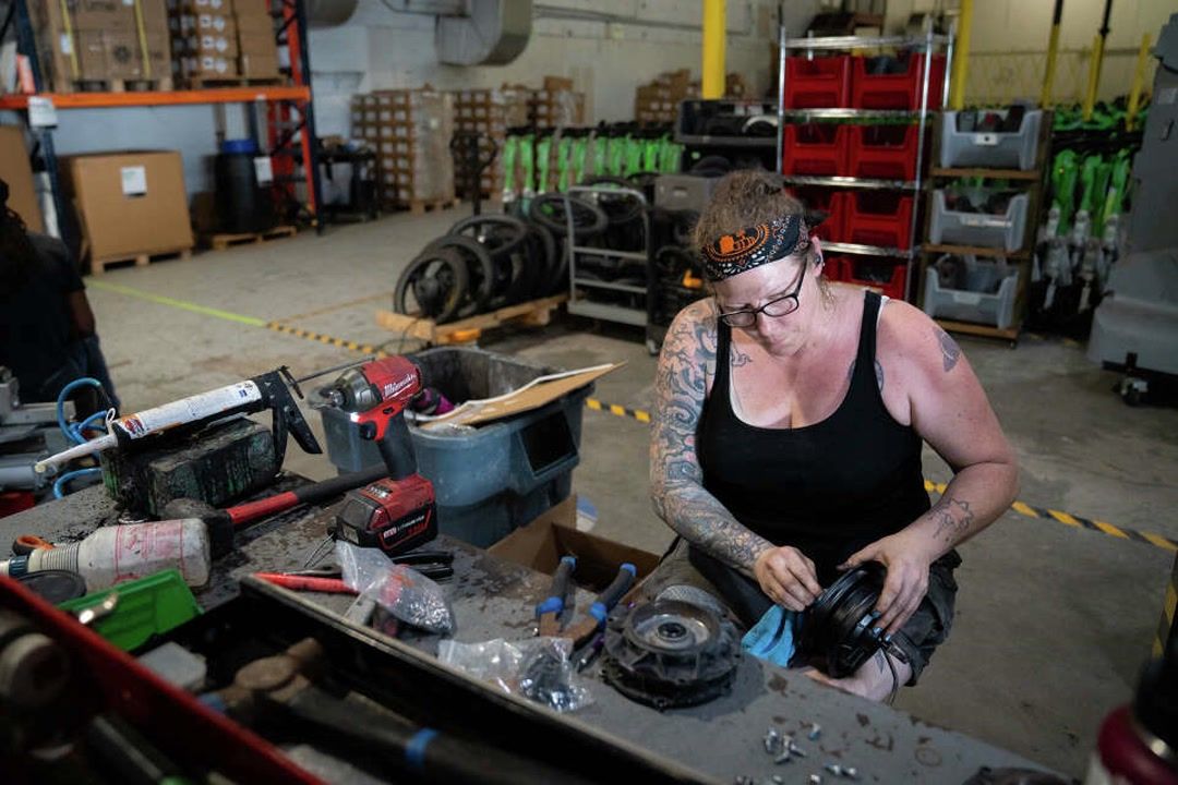 Where do broken Lime scooters go? See photos from the Austin warehouse